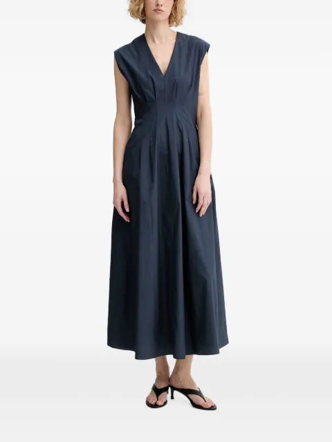 rag & bone pleated midi dress Blue RAC126S3MCO