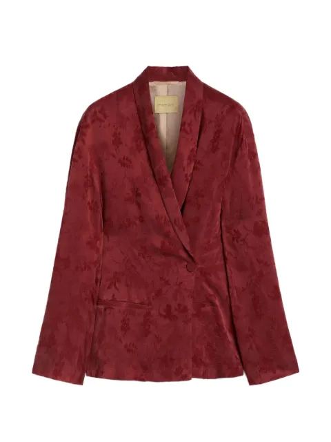 MOMONÌ Picea floral-jacquard jacket Red 265MMOJA003265MO13