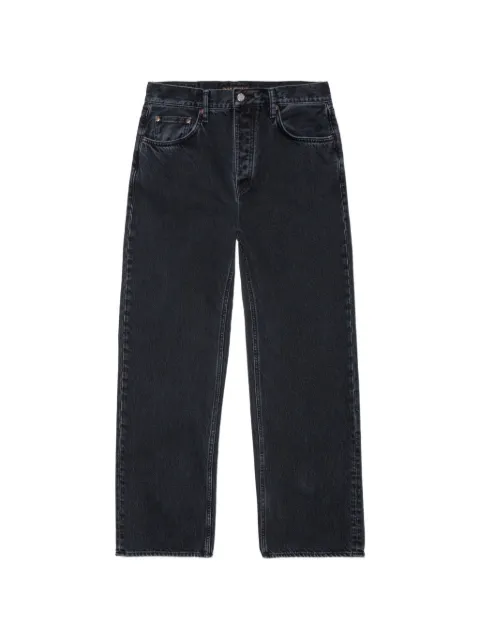 Nudie Jeans Tuff Tony high-waist jeans Black 114756