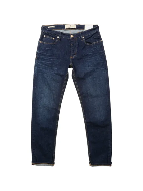 Blue de Gênes Vinci whiskered jeans Blue 60704