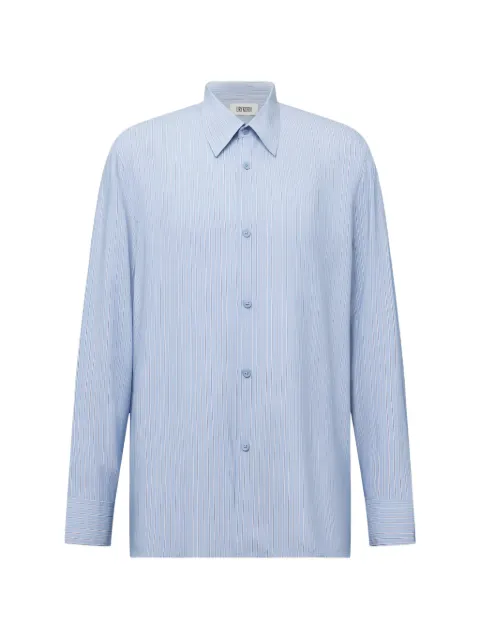Drykorn Gaunt vertical-stripe shirt Blue GAUNT144137