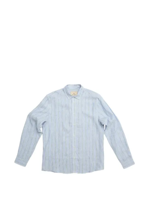 Blue de Gênes Enrico Mida striped shirt Blue 60602