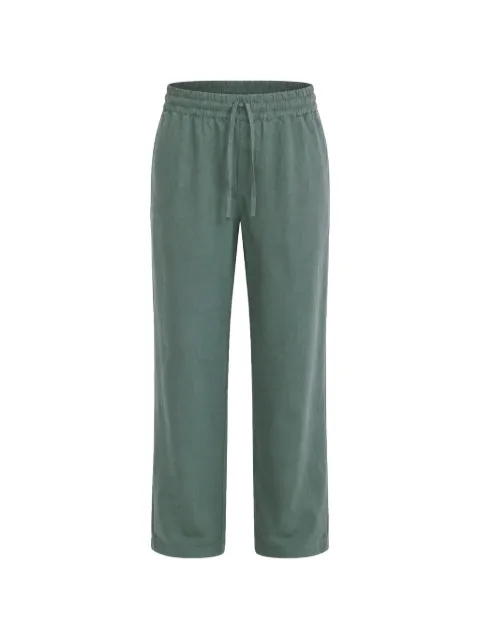 Revolution Now drawstring elasticated trousers Green 5890LINENTROUSERS