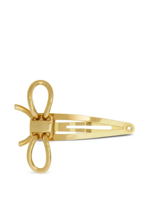 Ferragamo bow-detail hair clip Gold 340473