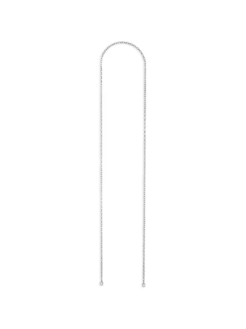 Judith Leiber cable-link bag strap Silver CHJLSTD50