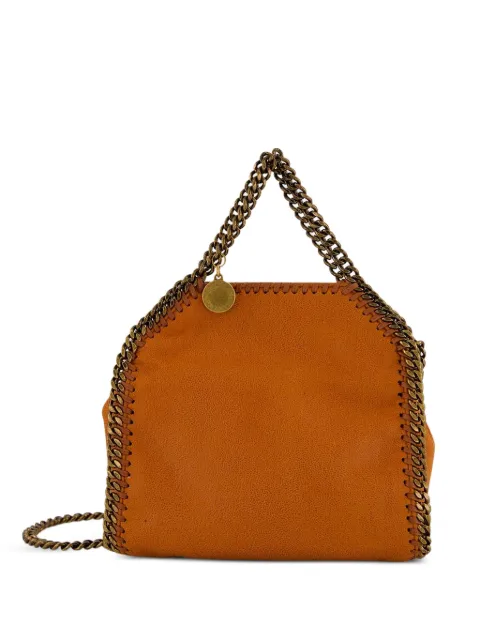 Stella McCartney Falabella chain-trim tote bag Orange 391698WP0735