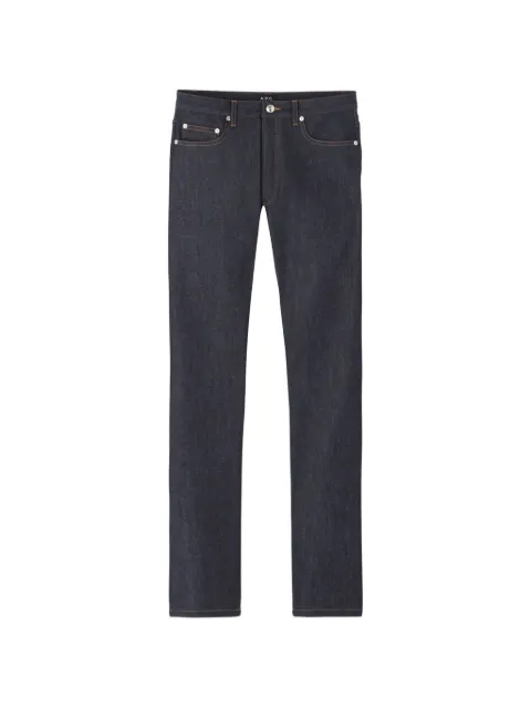 A.P.C. New Standard zip-up jeans Blue NEWSTD