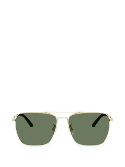 Oliver Peoples R-15 square-frame sunglasses Gold OV1362S52459A