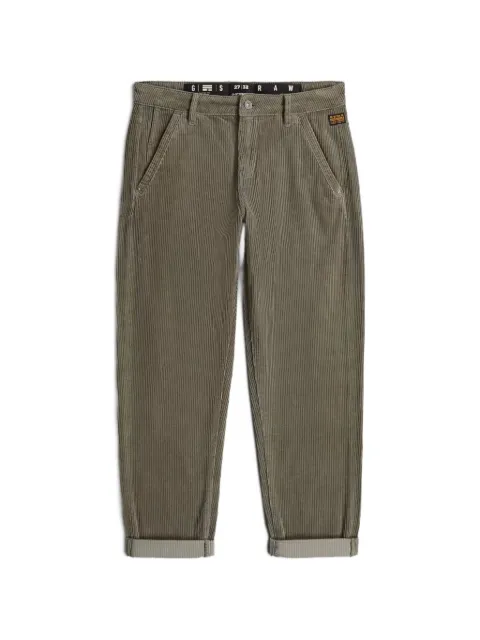 G-Star RAW Kate Boyfriend corduroy trousers Green D25257E169