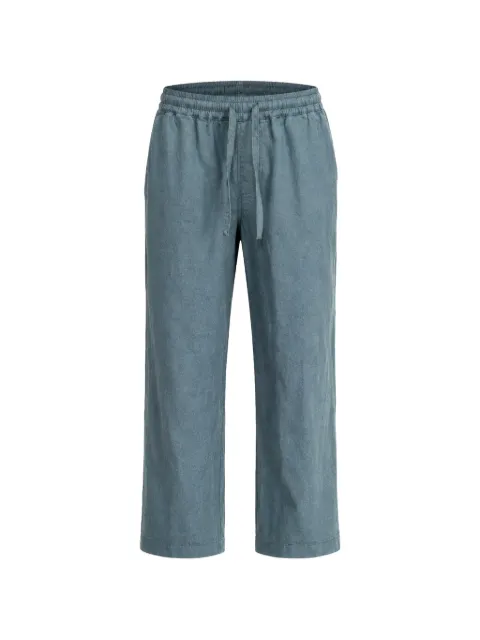 Revolution Now drawstring trousers Blue 5890LINENTROUSERS