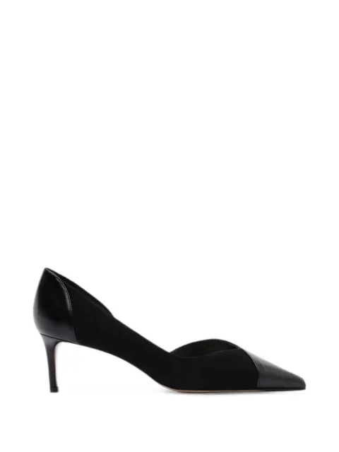 Alexandre Birman Patricia panelled pointed-toe pumps Black B0604100080003