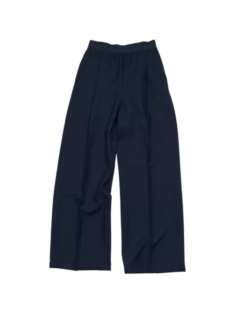 Stockholm Surfboard Club Elaine logo-waistband trousers Blue U5000019