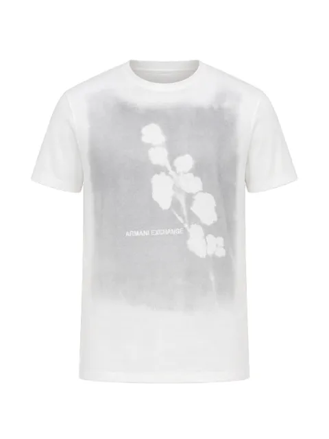 Armani Exchange graphic-print short-sleeve T-shirt White XM002479AF1