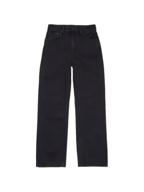 Nudie Jeans Clean Eileen wide-leg jeans Black 114628
