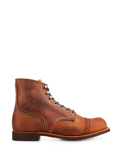 Red Wing Shoes Iron Ranger ankle boots Brown 8085