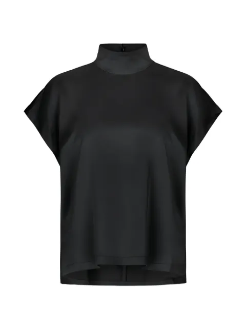 Drykorn Alaria high-neck blouse Black 108713006587517