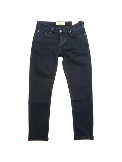 Blue de Gênes BGvinci Black OD slim-fit jeans Blue 60643