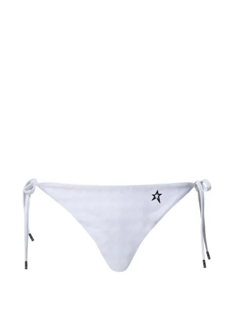 Perfect Moment Salinas houndstooth-pattern bikini bottoms White W30014012509