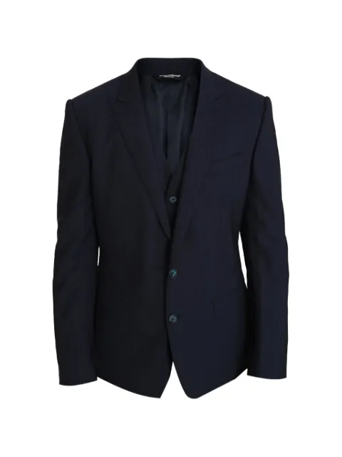Dolce & Gabbana button-up blazer Blue 8835921248471