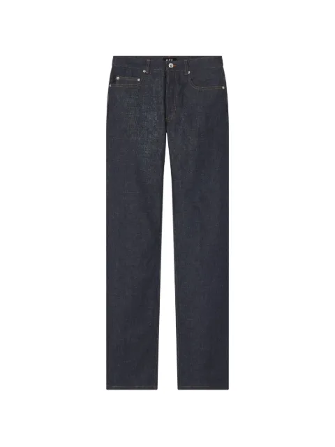A.P.C. Rescue straight-leg jeans Blue JEANRESCUE