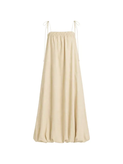 Liviana Conti Carine midi dress Neutrals L6SL24
