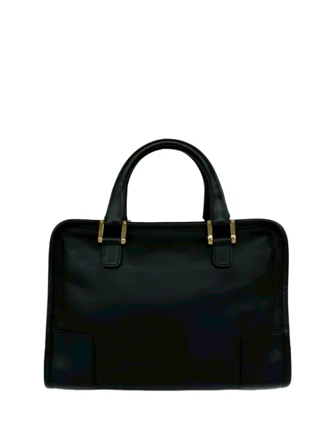 Loewe Pre-Owned 2010-2026 Leather Amazona 28 handbag Black LNP1I3P36F4Y3FXI