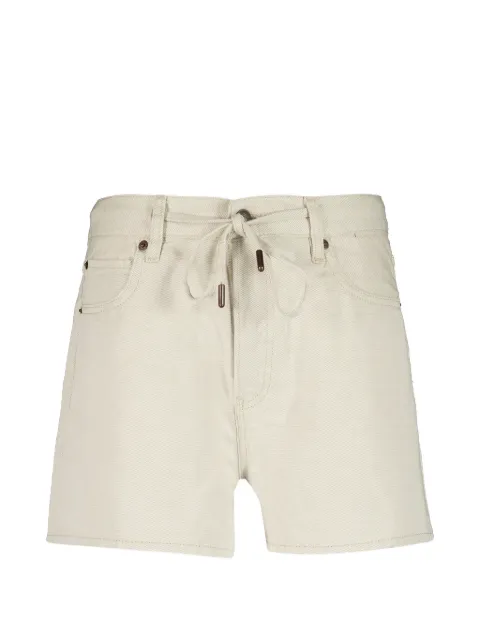 FRAME Off Duty relaxed-fit shorts Neutrals 4000LDS122