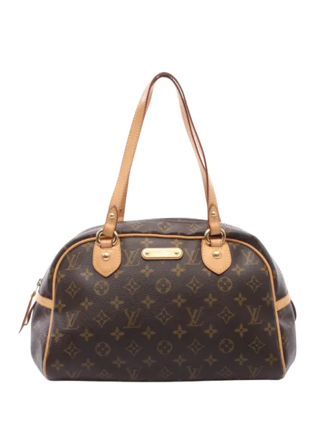Louis Vuitton Pre-Owned 2008 Monogram Montorgueil PM handbag Brown SV3B6K3PXMU7OT3T