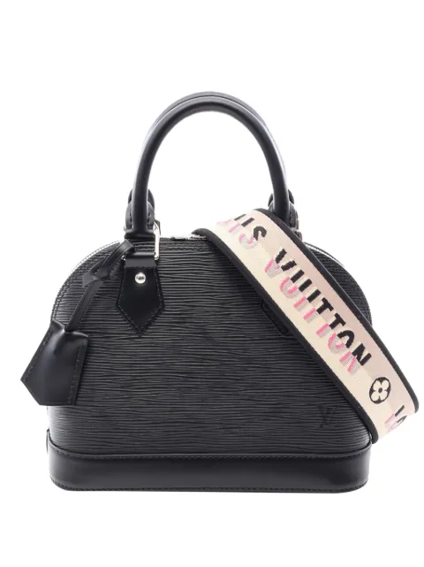Louis Vuitton Pre-Owned 2021-2026 Epi Alma BB satchel Black LKUWJR4D0BEQB4BM