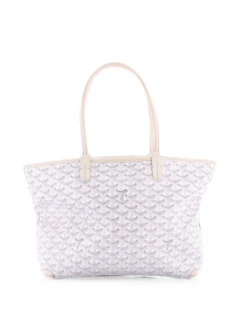 Goyard Pre-Owned Artois Coated Canvas PM tote bag White CI5B0ZGJU6QZ1JG2