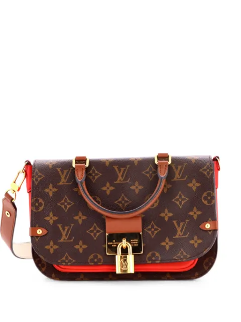 Louis Vuitton Pre-Owned Vaugirard Handbag Monogram Canvas with Leather satchel Red ZJ8ZE82HR4F81MIF