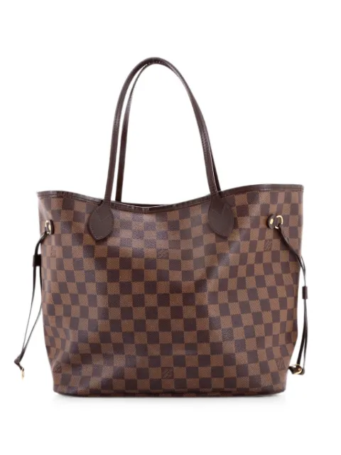 Louis Vuitton Pre-Owned Neverfull Damier MM tote bag Brown W2JX66RRNMMO3IZN
