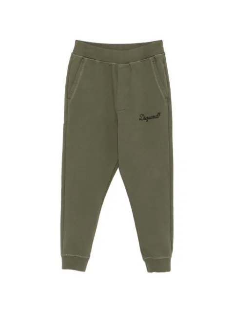 DSQUARED2 Dean cotton track pants Green S74KB1120D52029