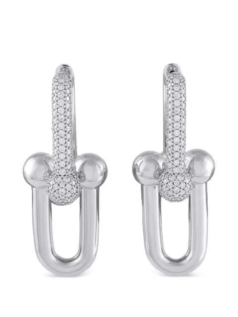 Tiffany & Co. Pre-Owned HardWear diamond earrings Silver TI15060326