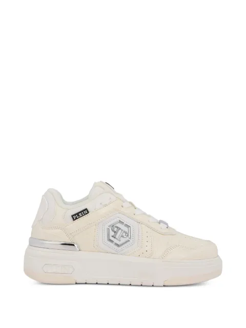 Philipp Plein SK8R crocodile-effect sneakers Neutrals PAFSUSC0962PTE003N
