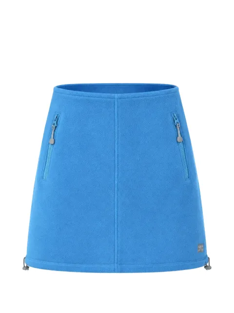 Sandy Liang Polar zip-pocket skirt Blue SND25FF25S071F191BE