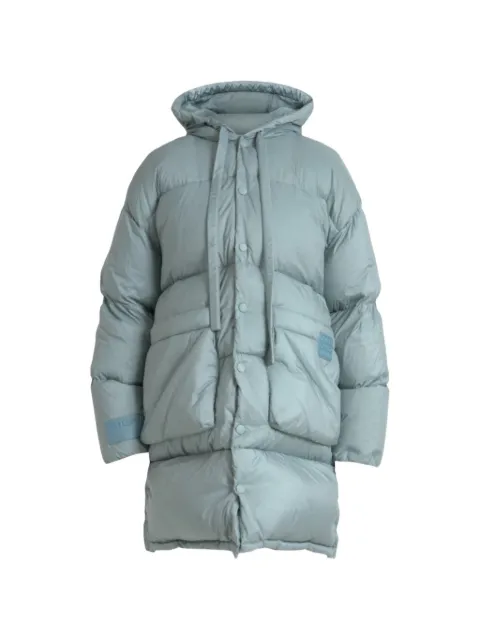 Dolce & Gabbana quilted hooded coat Blue JKT3835