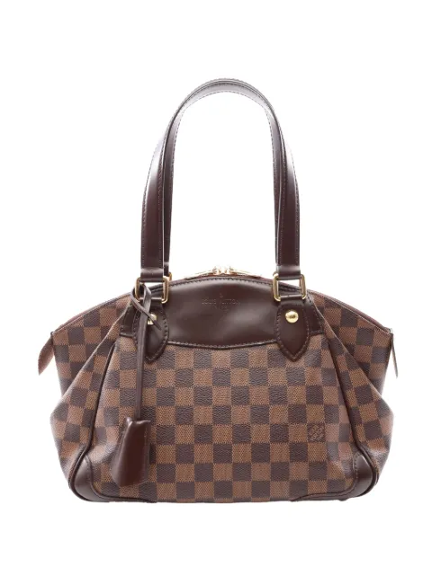 Louis Vuitton Pre-Owned 2010 Damier Ebene Verona PM handbag Brown XCZ1CUXKDHP1NP63