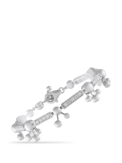 Bvlgari Pre-Owned Astrale diamond bracelet Silver BV07060426