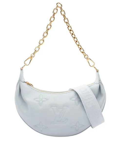 Louis Vuitton Pre-Owned 2021-2026 Leather Bubblegram Over The Moon satchel Blue S3QVC7SHMYIUHQ9G