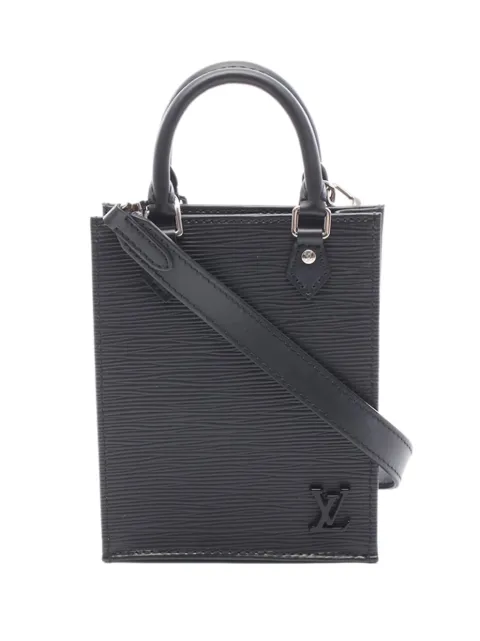 Louis Vuitton Pre-Owned 2021 Epi Petit Sac Plat satchel Black Q09R52X7UFHLXSJY
