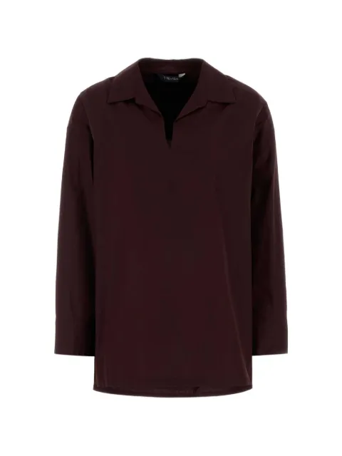 'S Max Mara Cristel poplin blouse Red 9196036106