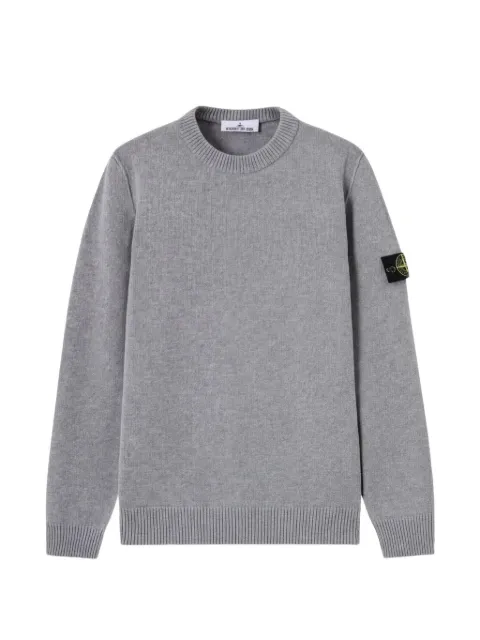 Stone Island 5100072 lambswool sweater Grey L2S155100072S00A3