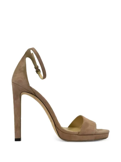 Jimmy Choo Pre-Owned Misty ankle-strap sandals Brown RFCPUGBSH755314W