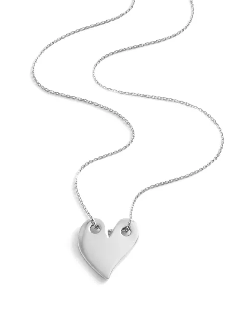 YOJ Loff heart necklace Silver 23NKS011
