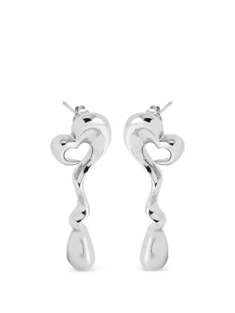 YOJ Agapi drop earrings Silver BRES7002