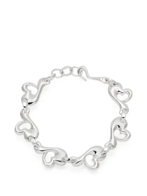 YOJ Agapi heart-link bracelet Silver BRCHS2500578