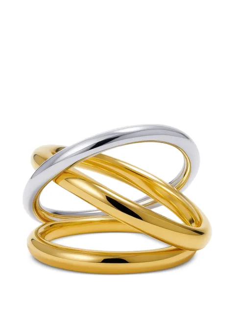 YOJ Fusion intertwined rings Gold CHXRGS004TTL