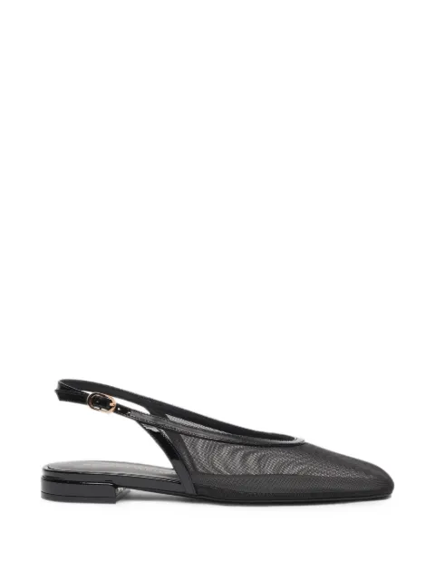 Stuart Weitzman mesh slingback pumps Black SN771MHGBLK