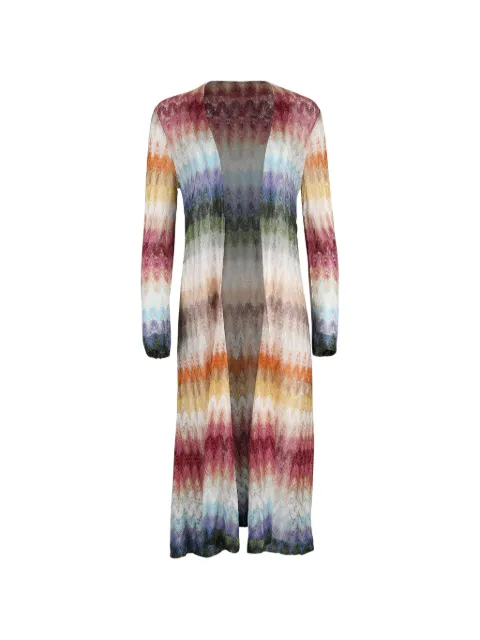 Missoni zigzag-knit cardigan Orange DS26WM0OBR015K